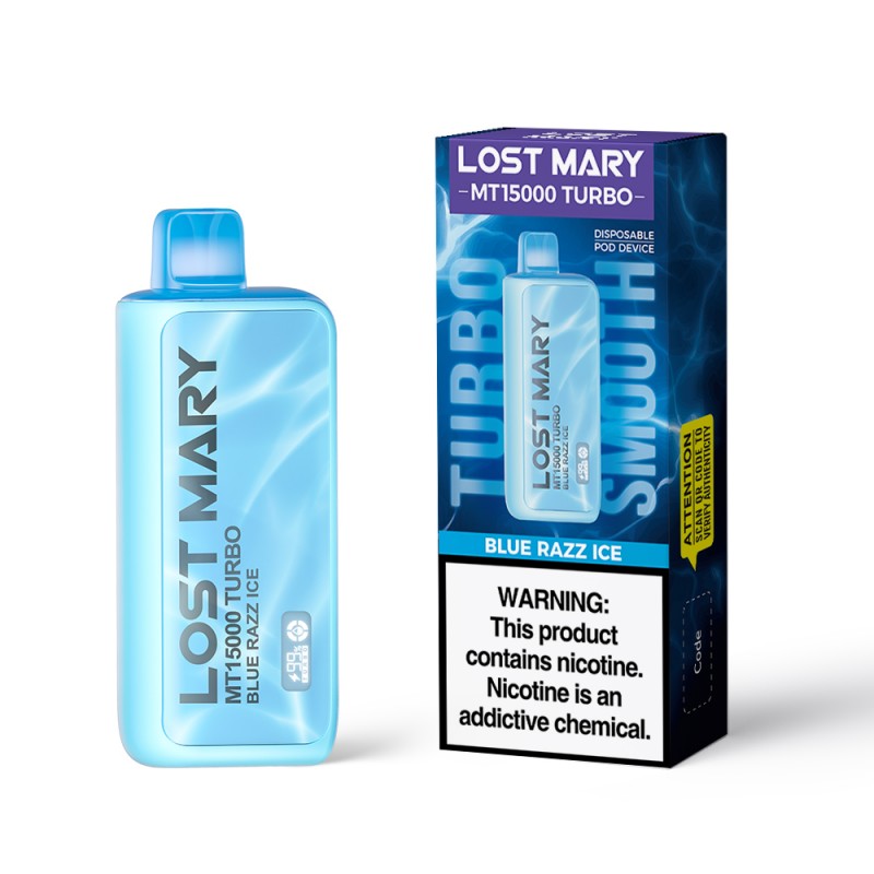 LOST MARY MT15000 TURBO 5% DISPOSABLE BOX OF 5