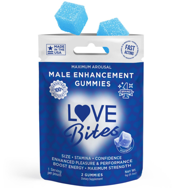 LOVE BITES ENHANCEMENT GUMMIES 2CT