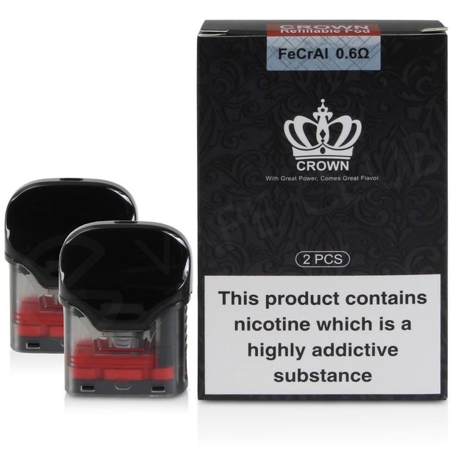 UWELL CROWN 0.6OHM REILLABLE POD 2CT