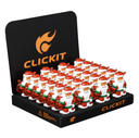 CLICKIT SANTA CLAUS LIGHTER GH-9300 BOX OF 24