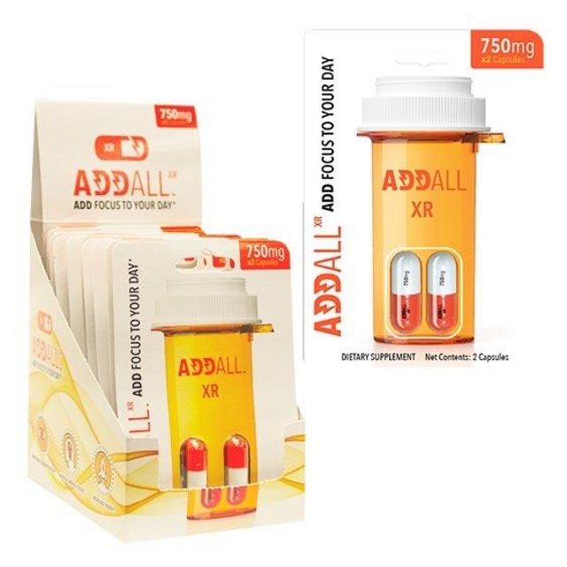 ADDALL XR 2CT FOCUS CAPSULES 2CT BOX OF 12