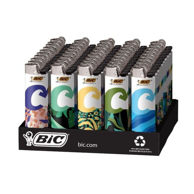 BIC DESIGN LIGHTER BOX OF 50