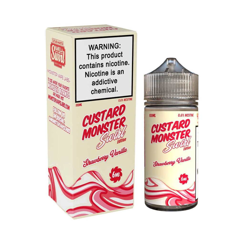 CUSTARD MONSTER SWIRL EDITION SYNTHETIC NICOTINE 100ML