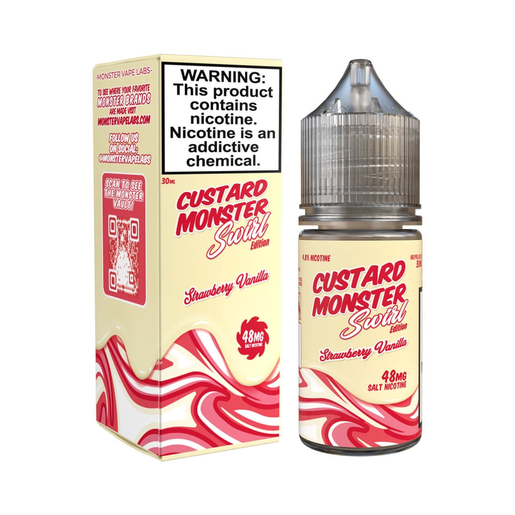 CUSTARD MONSTER SWIRL EDITION SYNTHETIC SALT 30ML