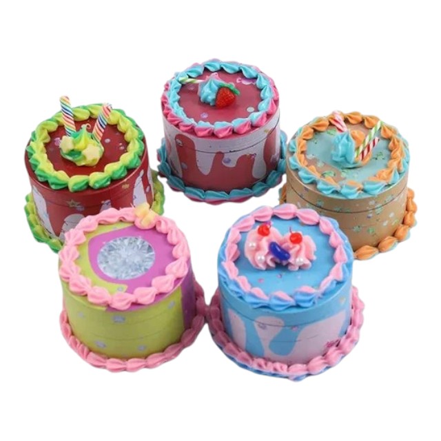 CAKE METAL GRINDER 4 PARTS