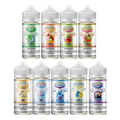 POD JUICE SYNTHETIC NICOTINE 100ML