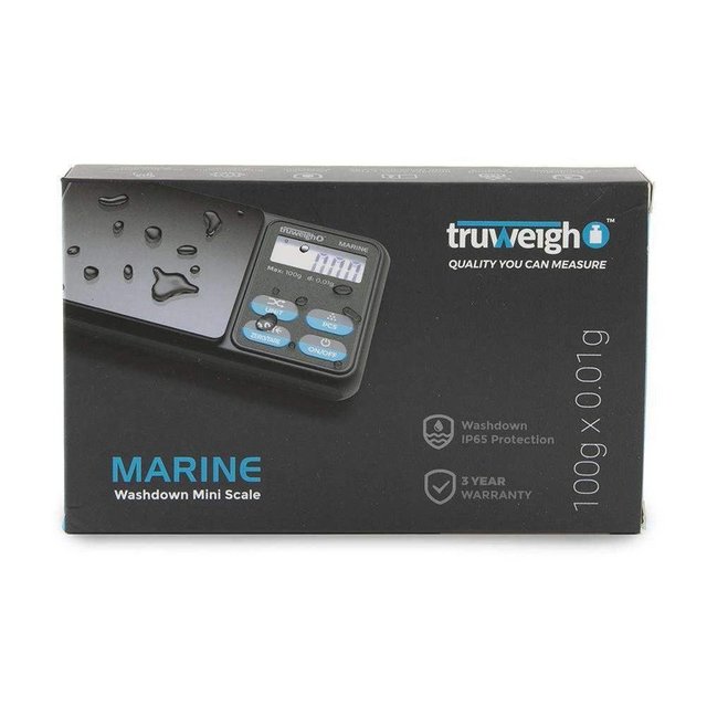 TRUWEIGH MARINE SCALE 100 X 0.01G WASHDOWN MINI SCALE