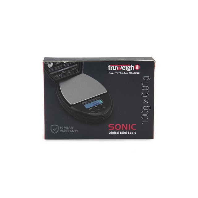 TRUWEIGH SONIC MINI SCALE 100G X 0.01G BLACK