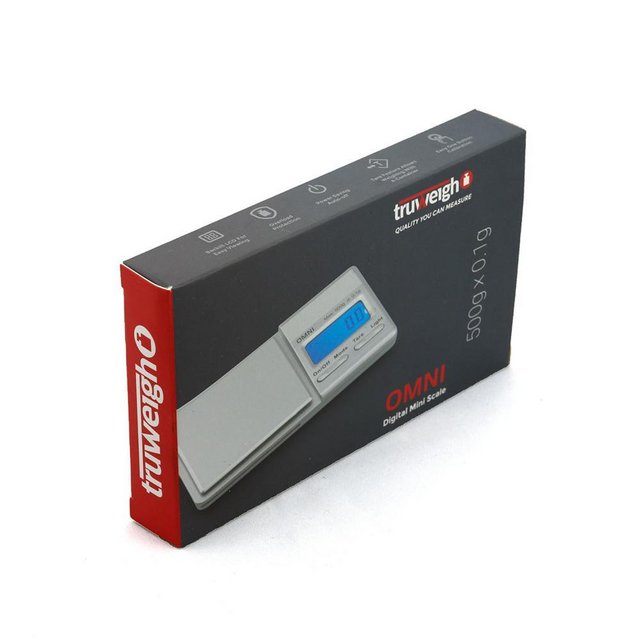 TRUWEIGH OMNI MINI SCALE 100G X 0.01G SILVER