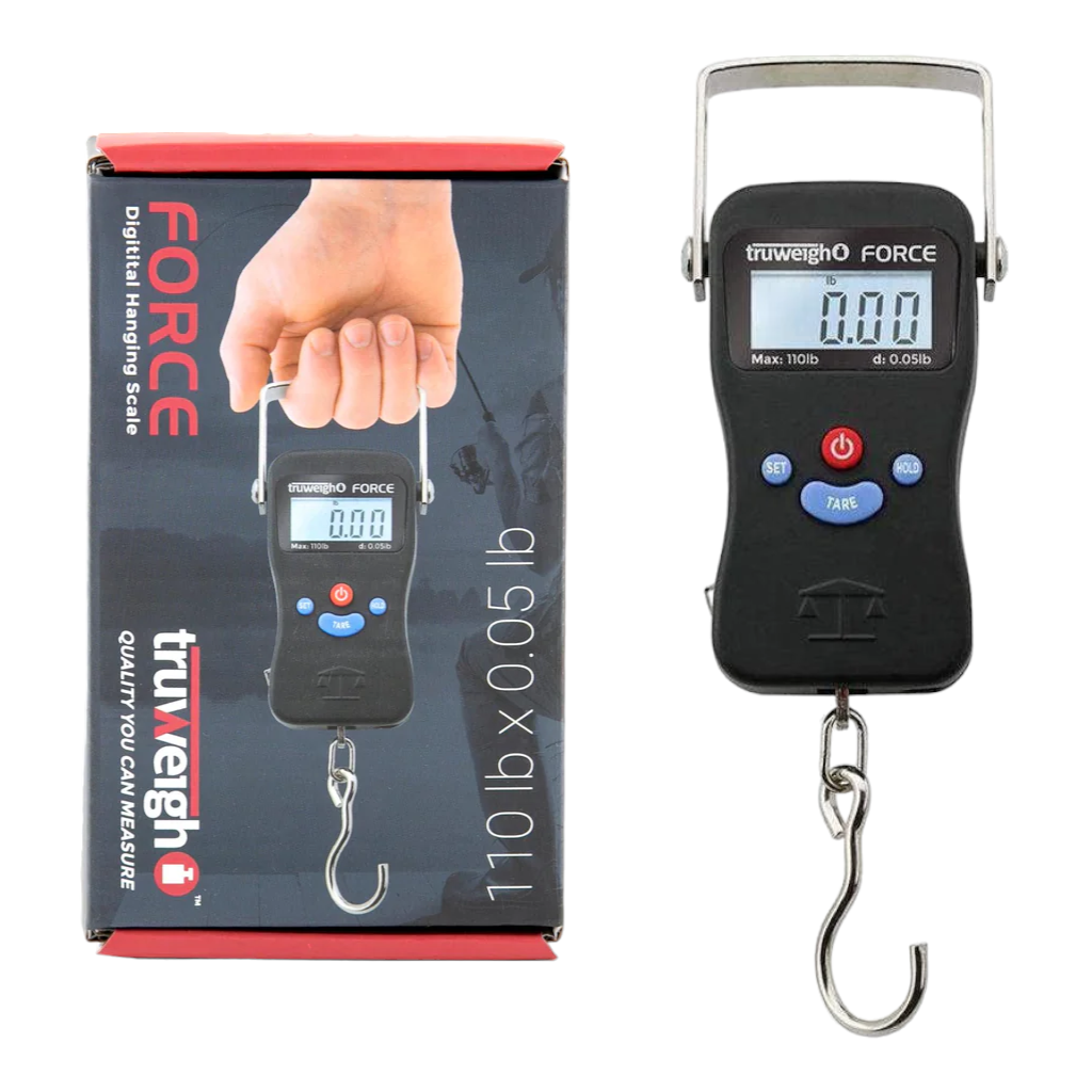 TRUWEIGH FORCE SCALE 110LB X 0.05LB BLACK