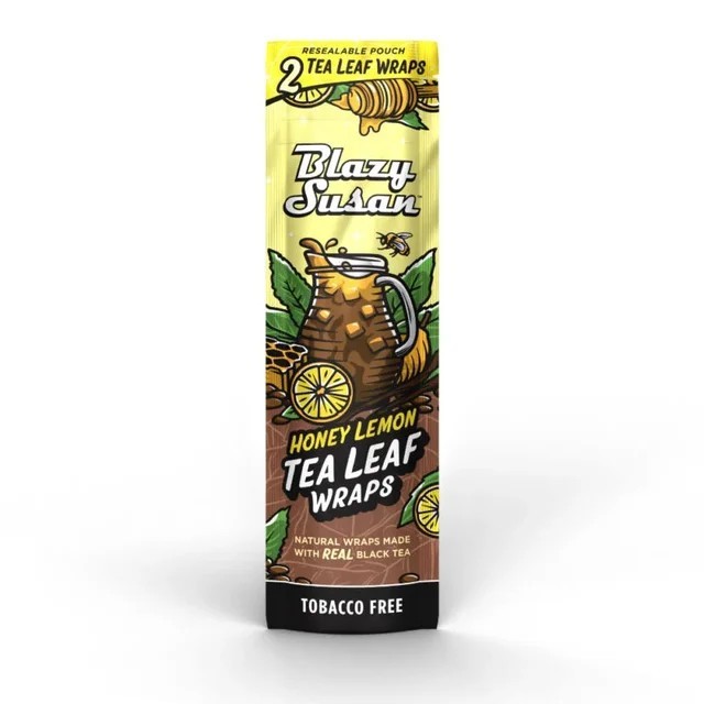 BLAZY SUSAN HONEY LEMON TEA WRAPS 2CT BOX OF 25