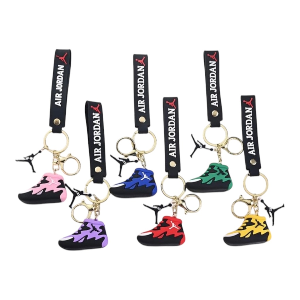 KEY CHAIN #A12 JORDAN SNEAKERS MIX DESIGNS 20CT BAG