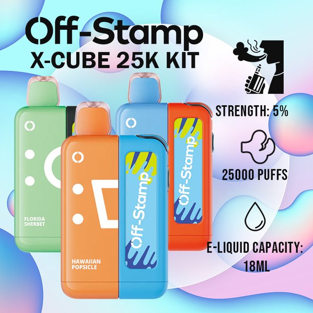 OFF-STAMP X-CUBE 25K 5% DISPOSABLE KIT BOX OF 5