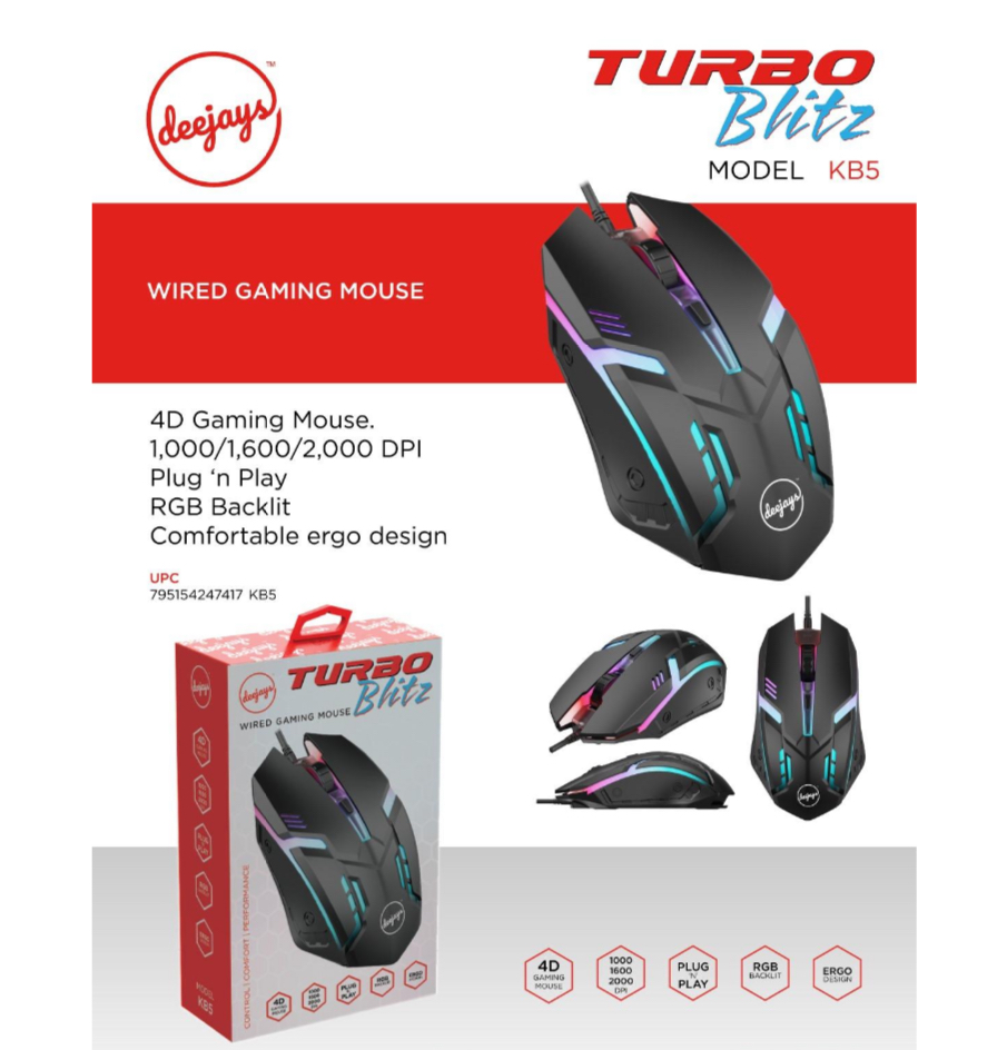 DEEJAYS ROGUE WIRELESS MOUSE