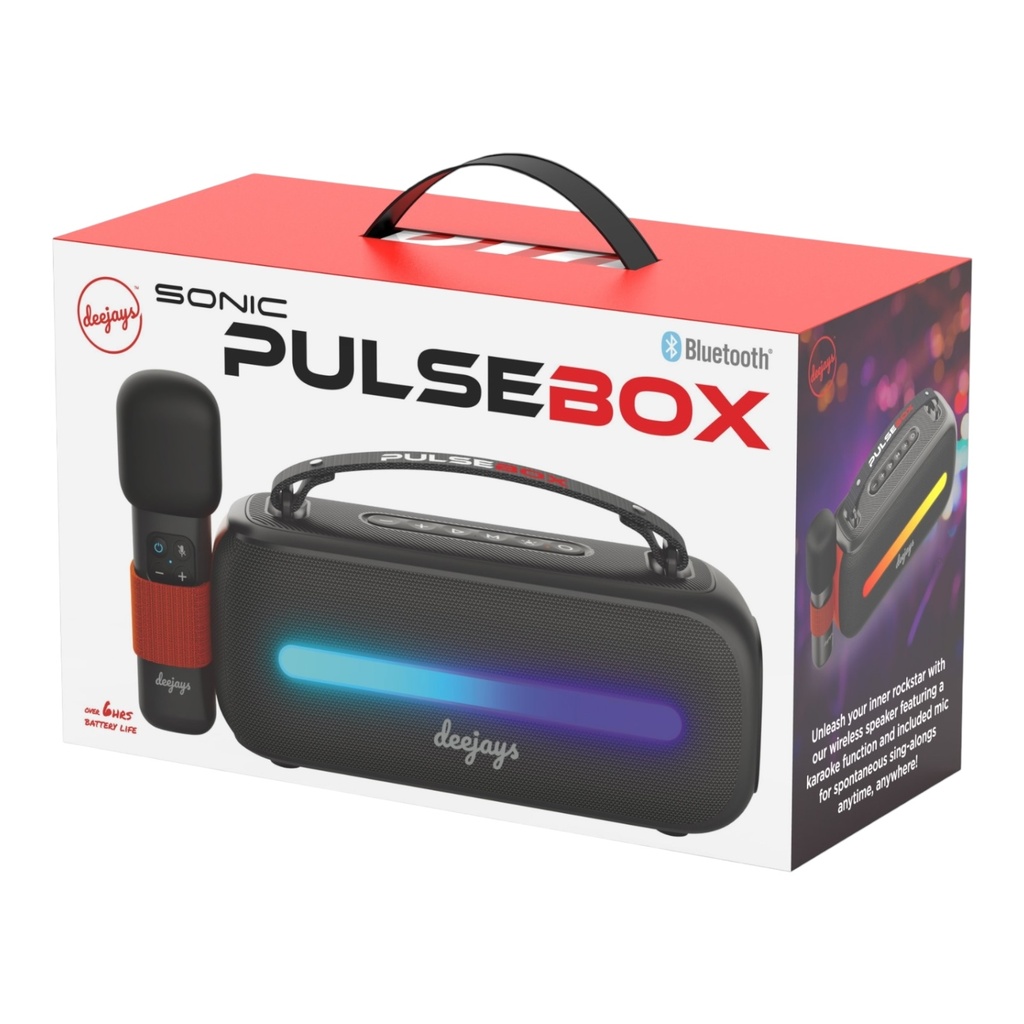 DEEJAYS SONIC PULSE BOX SPEAKER