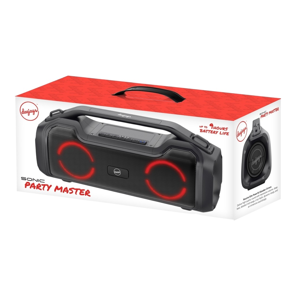 DEEJAYS SONIC PARTY MASTER SPEAKER