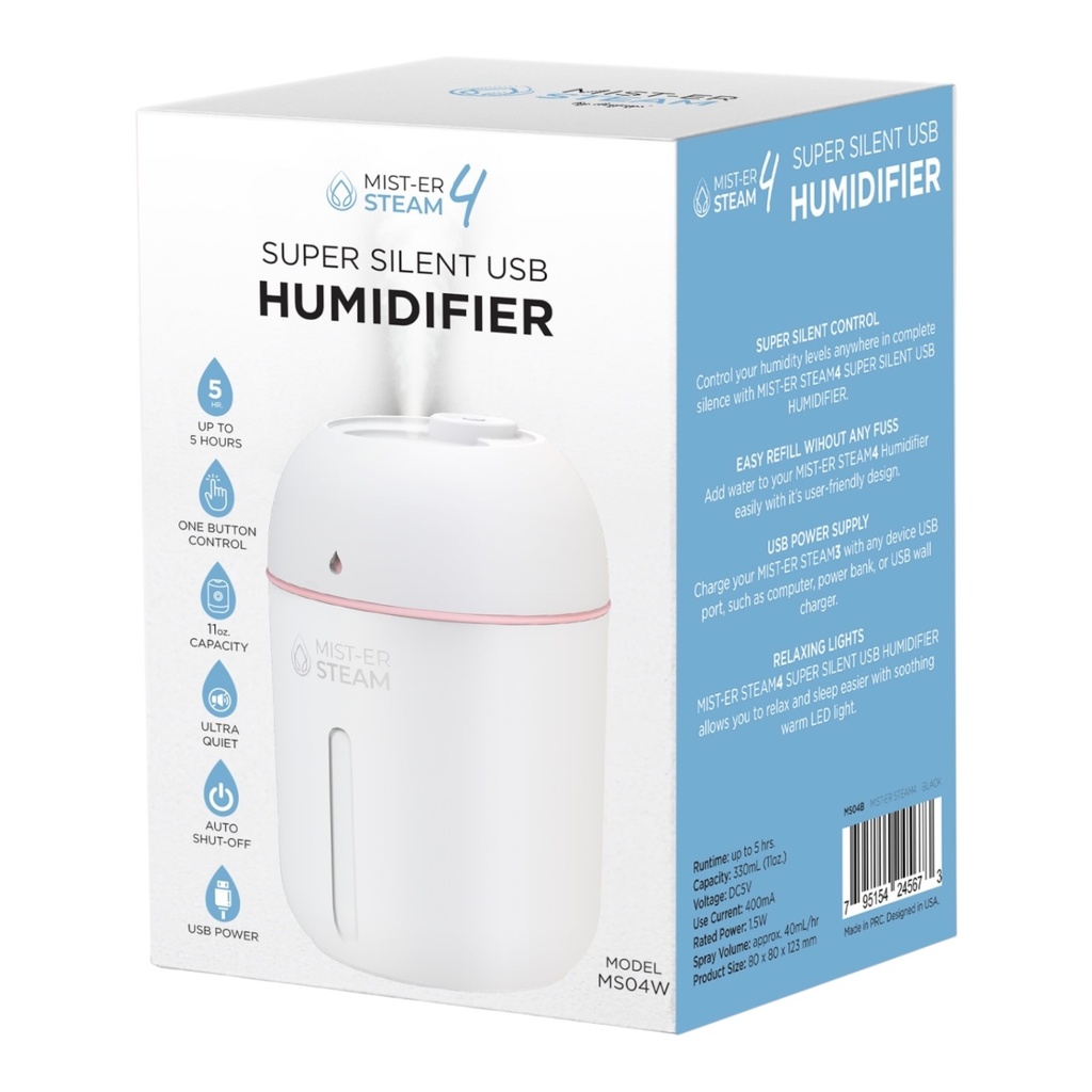 MIST-ER STEAM4 SUPER SILENT HUMIDIFIER