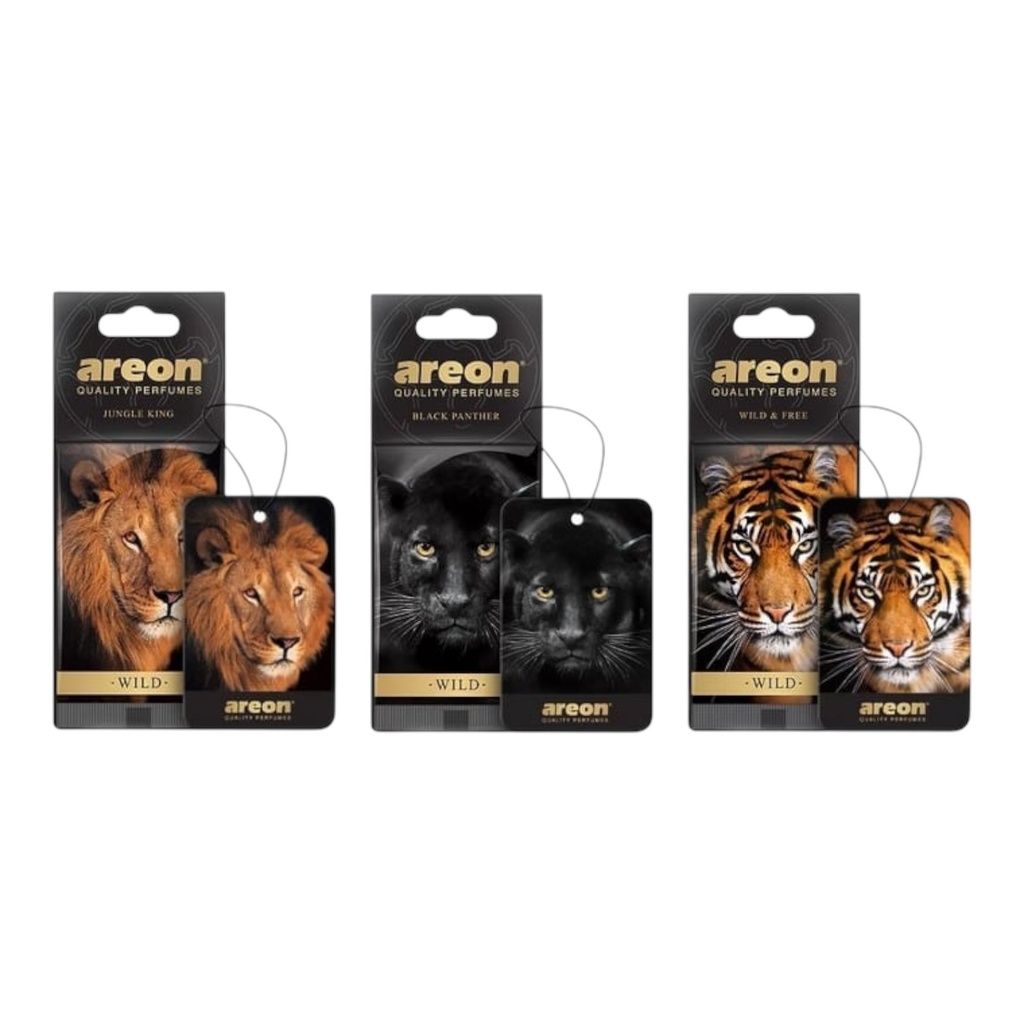 AREON WILD CAR AIR FRESHENER 12CT