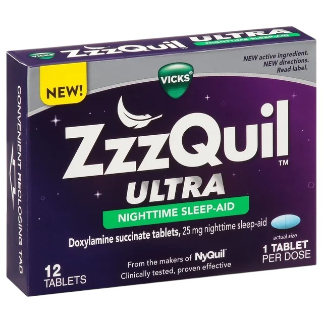 VICKS ZZZQUIL ULTRA NIGHTTIME SLEEP-AID 1CT BOX OF 32