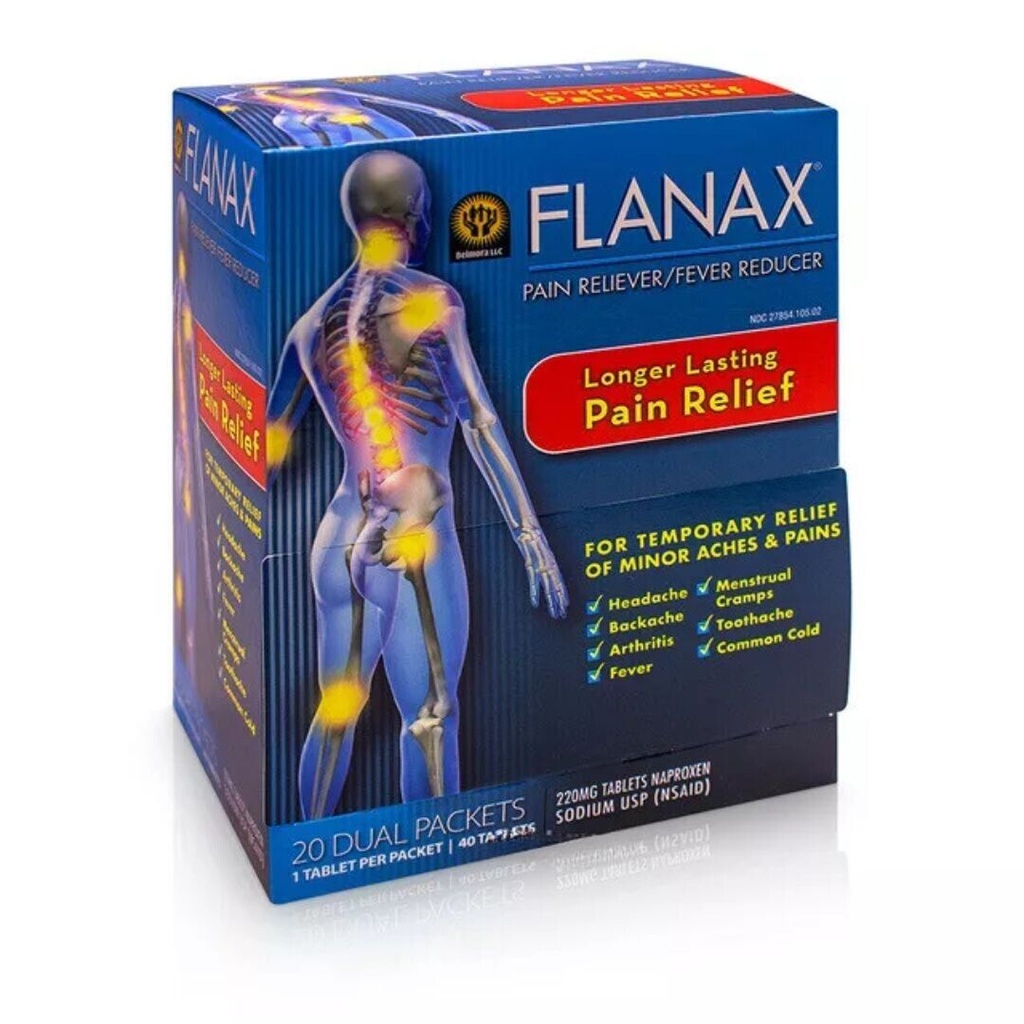 FLANAX PAIN RELIEF TABLETS 1CT BOX OF 40