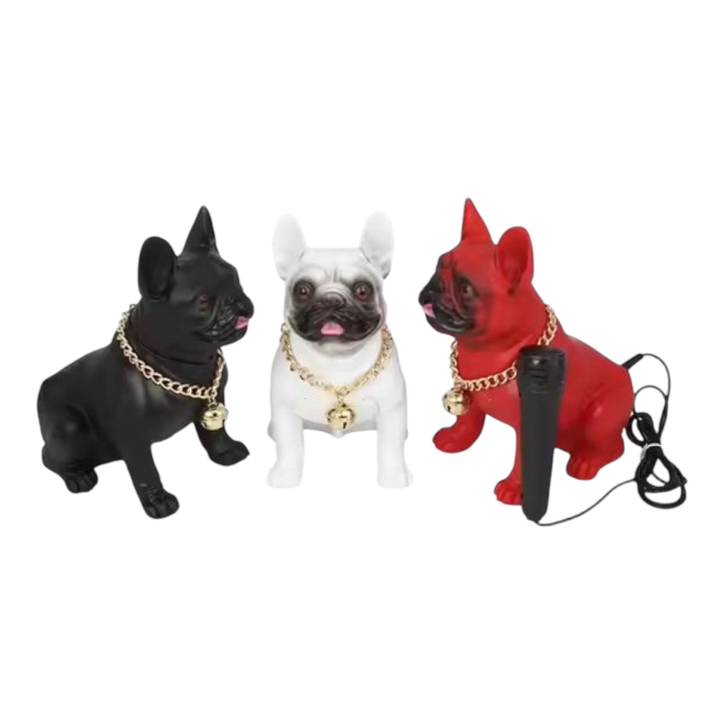 FRENCH BULLDOG BLUETOOTH SPEAKER WITH MICROPHONE CH-M15M