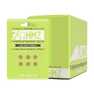 7-OHMZ 21MG 7-HYDROXY PLANT BASED BOTANICAL EXTRACT 6CT