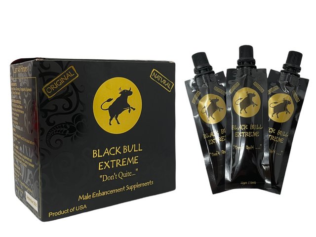 BLACK BULL DON’T QUIT HONEY BOX OF 12 POUCHES