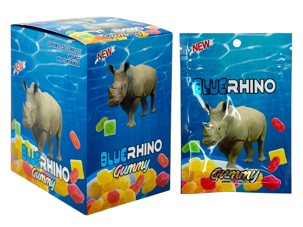 BLUE RHINO ENHANCEMENT GUMMIES 3CT BAG