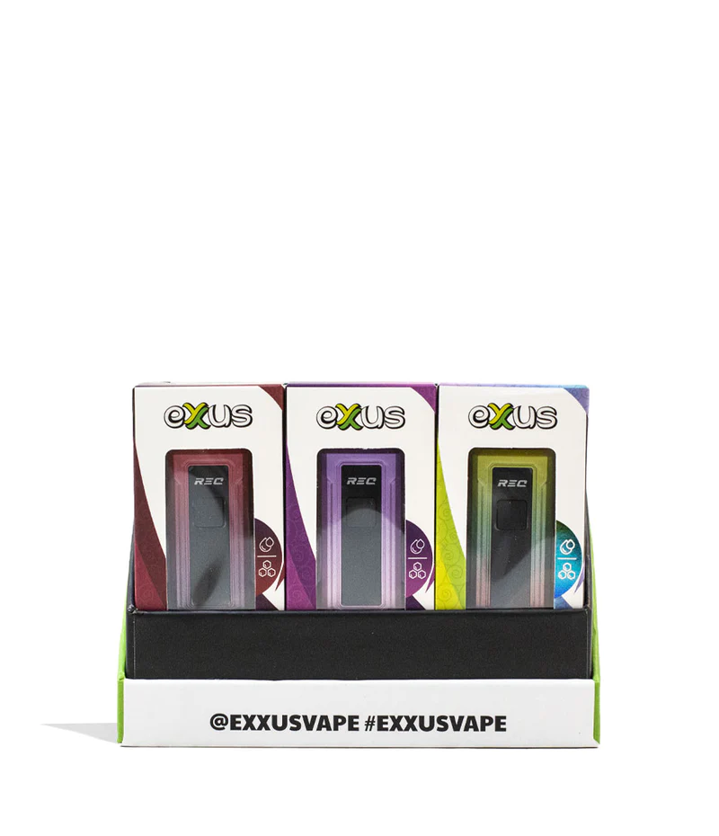 EXXUS REC CARTRIDGE VAPORIZER BOX OF 12