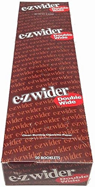 EZ WIDER DOUBLE WIDE CIGARETTE PAPER 50 BOOKLETS