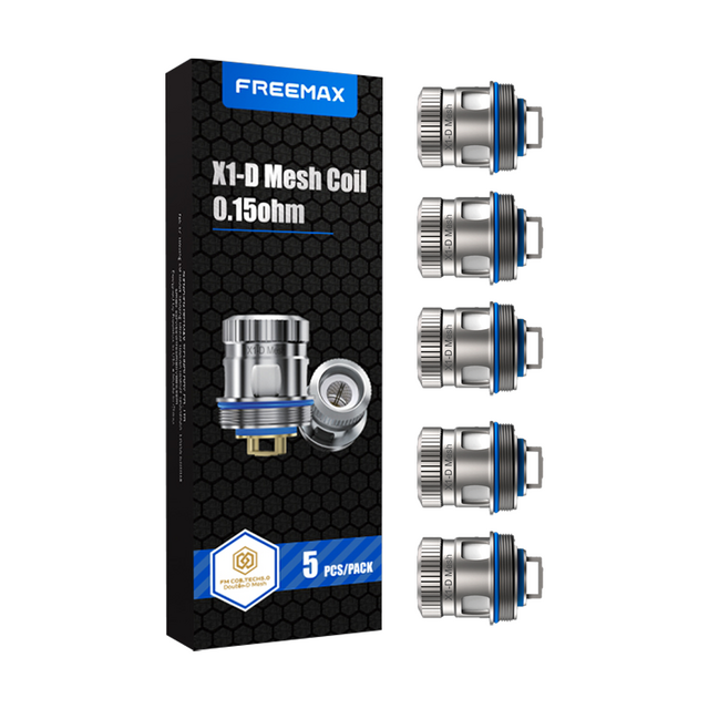 FREEMAX X1-D 0.15OHM MESH COIL 5CT