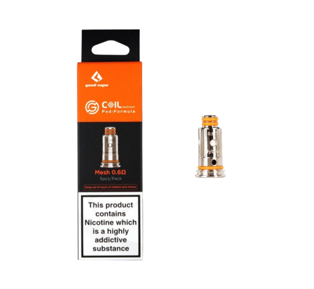 GEEK VAPE G COIL POD FORMULA MESH 0.6OHM 5CT