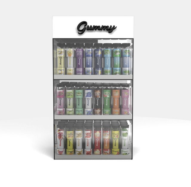 GUMMY AIR 5% DISPOSABLE DISPLAY OF 120