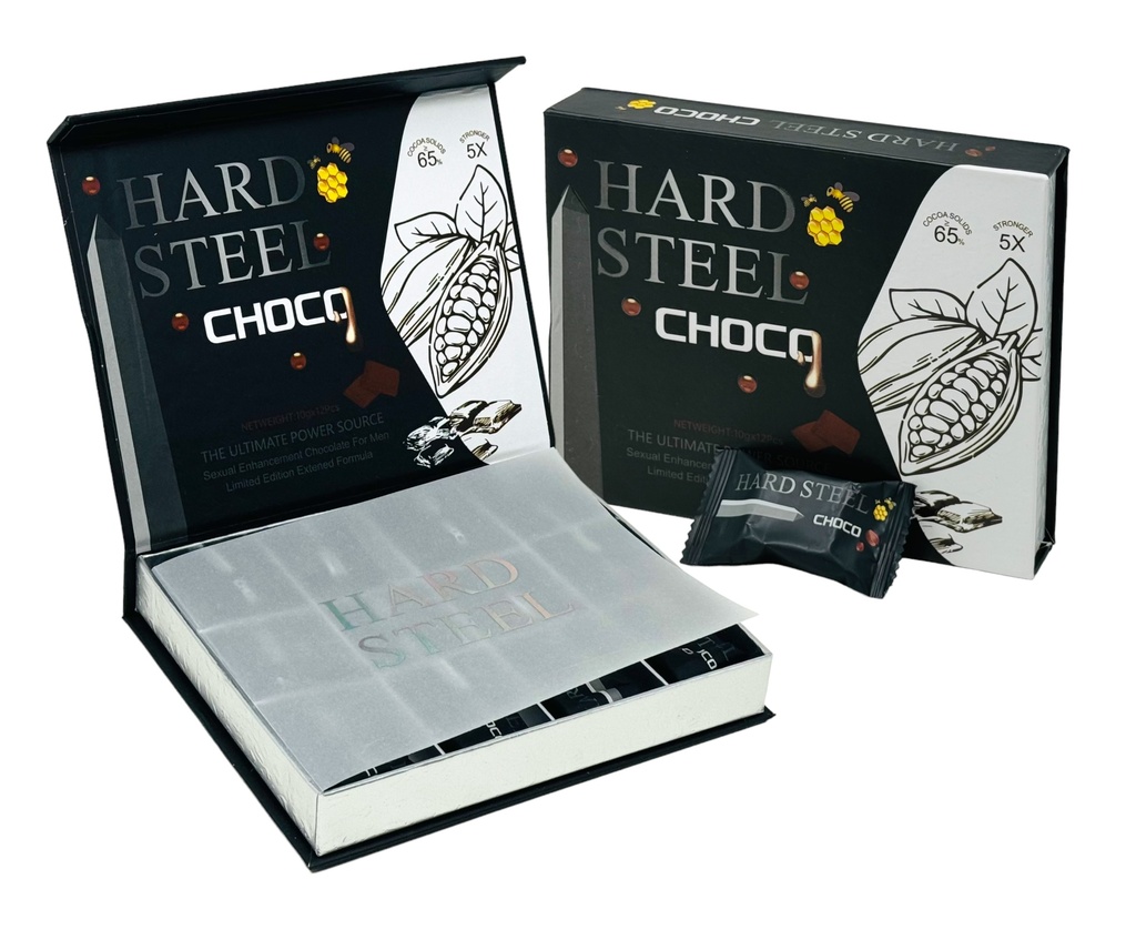 HARD STEEL CHOCO ENHCANCEMENT 10G BOX OF 12