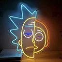 LED NEON SIGN 106.6*76.2CM #ME98 (RICK & MORTY FACE) DESIGN