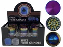 LION SMOKE SPICE HERB 3 PARTS GRINDER ZNG426 BOX OF 12