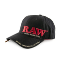 RAW BLACK BASEBALL POKER CAP