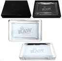 RAW CRYSTAL GLASS ROLLING TRAY