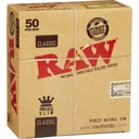 RAW KINGSIZE SLIM CLASSIC ROLLING PAPERS 32CT BOX OF 50 **USA**