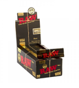 RAW SINGLE WIDE BLACK PAPERS 50CT BOX OF 50