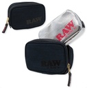 RAW SMELL PROOF BAG IN A BAG HALF OUNCE SMALL BLACK TONAL