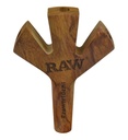 RAW TRIDENT WOODEN CIGARETTE HOLDER