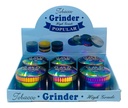 TOBACCO GRINDER 4 PARTS #MD135K-1GT-XC BOX OF 6