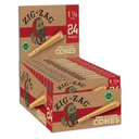 ZIG ZAG 1 1/4 UNBLEACHED CONES 24CT