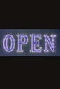 BUSINESS IMAGE SIGN LED (OPEN) DESIGN