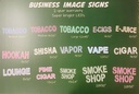 BUSINESS IMAGE SIGN LED (SMOKE SHOP) DESIGN