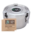 CVAULT CURING STORAGE CONTAINERS W/ BOVEDA PACKS