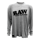 RAW HEATHER GREY LONG SLEEVE SHIRT #22126