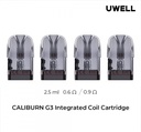 UWELL CALIBURN G3 REFILLABLE POD 2.5ML 4CT