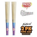 GLONES X PACKS KING SIZE GLASS TIP PRE-ROLLED CONES 2CT BOX OF 12